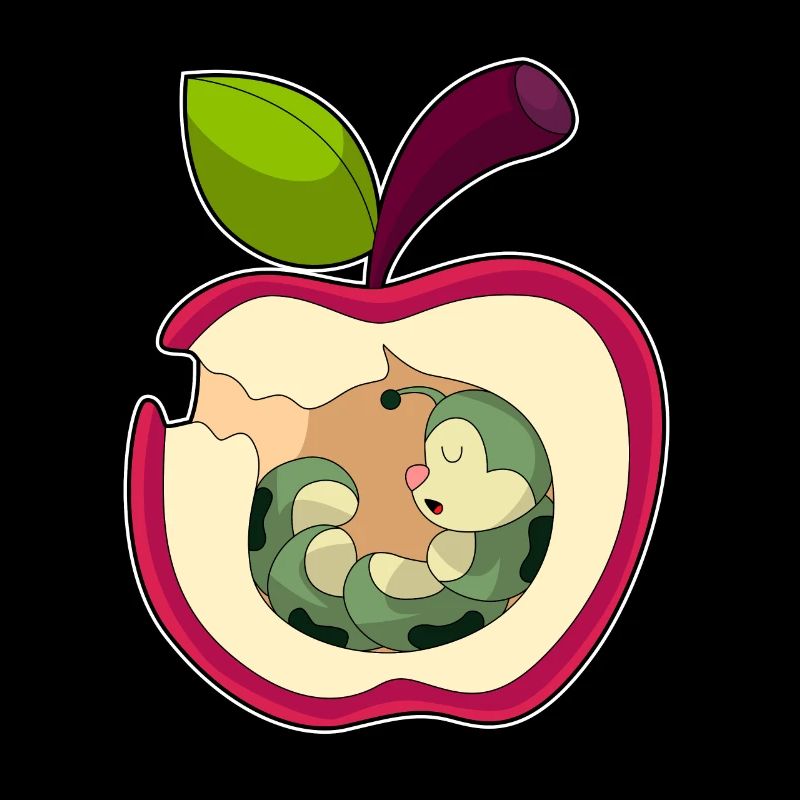 Pomme chenille