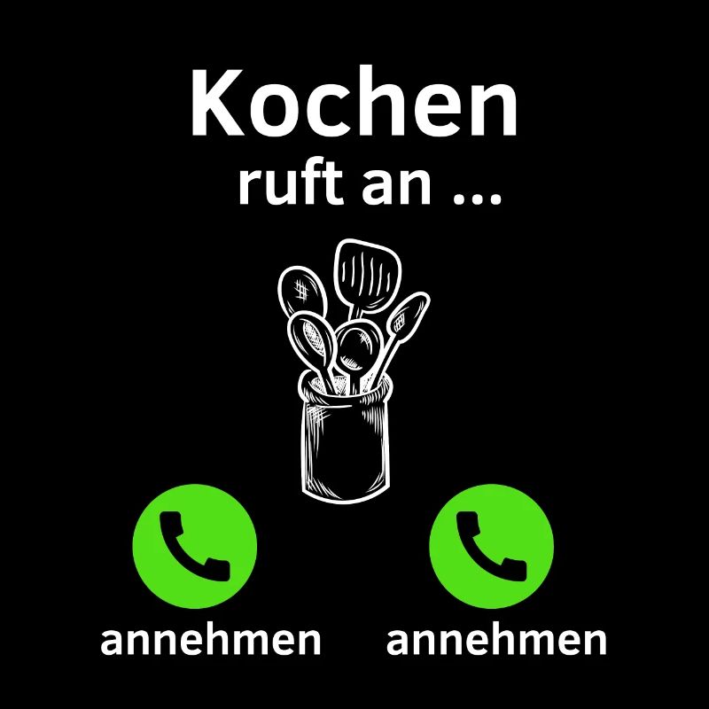 Kochen ruft an - annehmen oder annehmen?