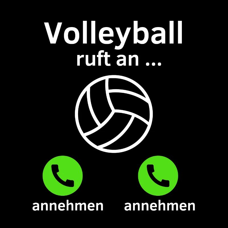 Volleyball ruft an - annehmen oder annehmen?