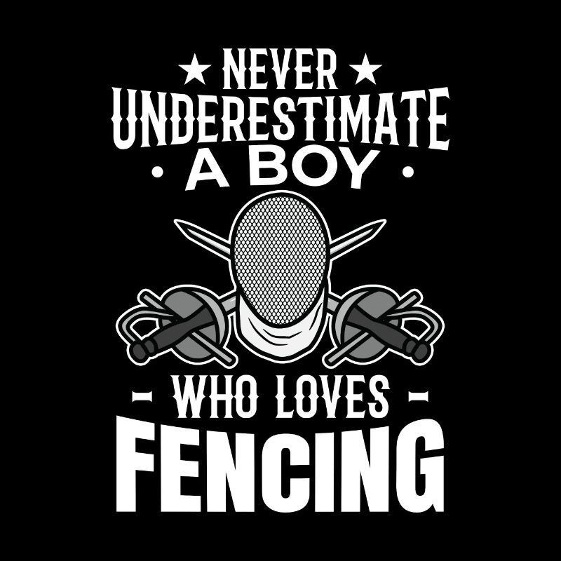 Never underestimate a fencer boy