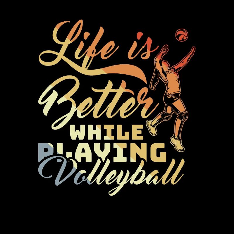 Motivation de l’équipe de volley-ball