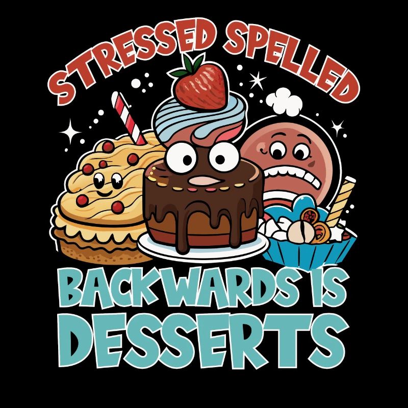 Stressed Spelled Backwards Desserts