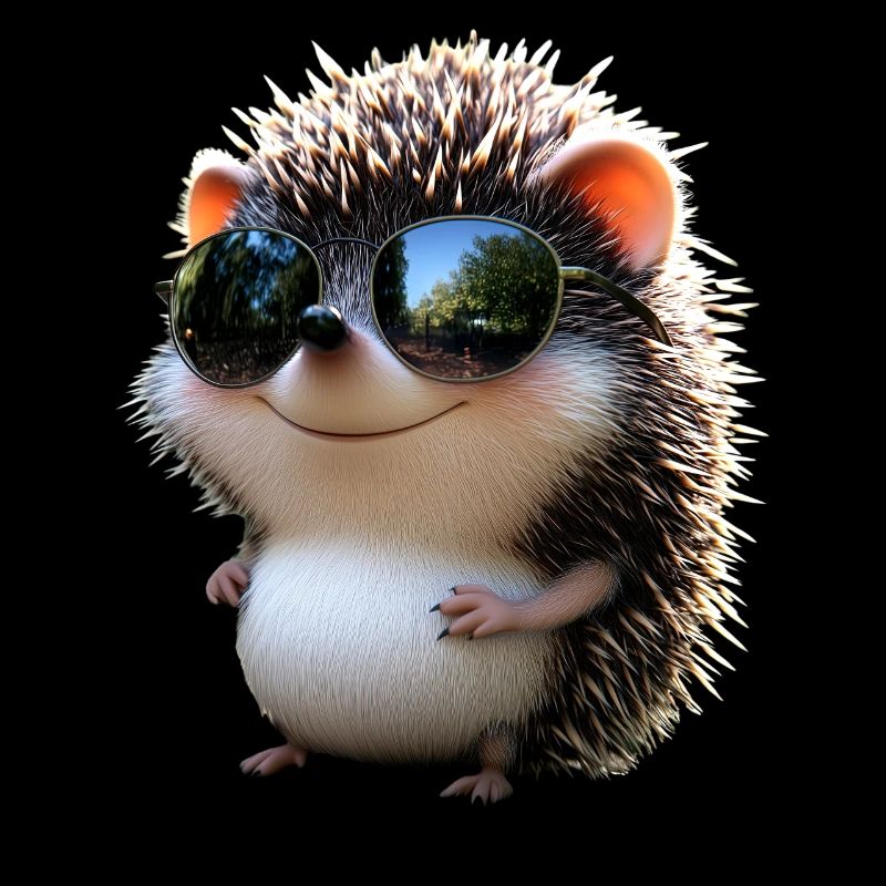 Hérisson Hérisson à ventre blanc Hérisson épineux Amour Hérisson mignon