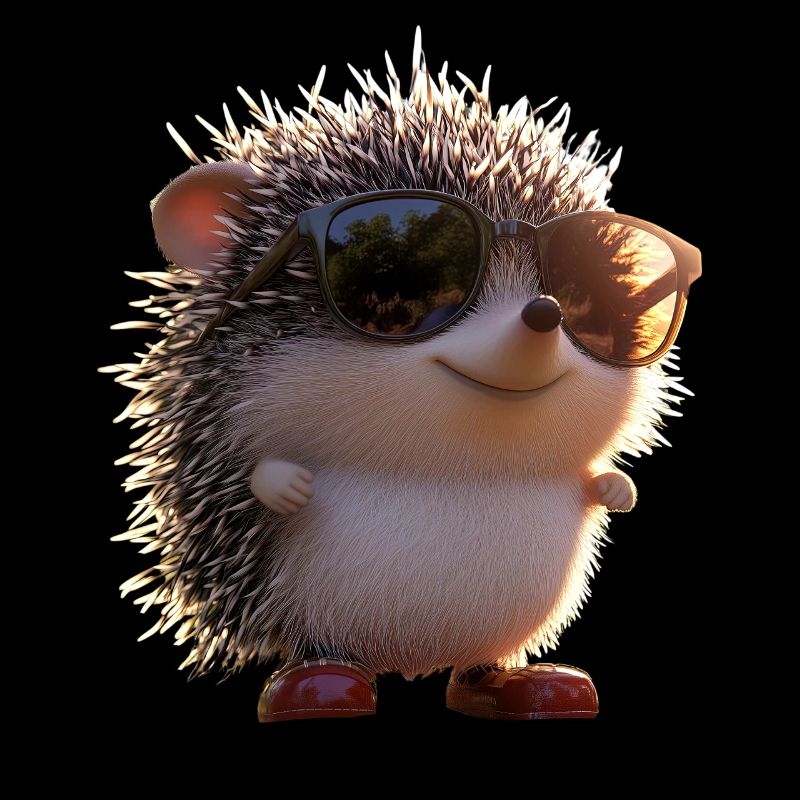 Hérisson Hérisson à ventre blanc Hérisson épineux Amour Hérisson mignon