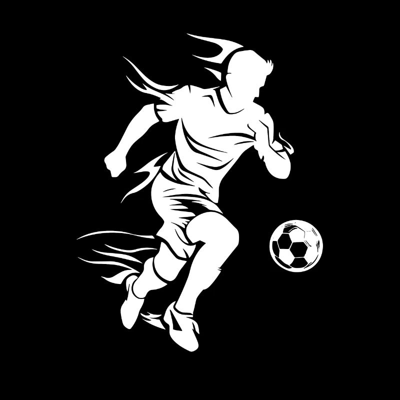 Soccer Player Drawing