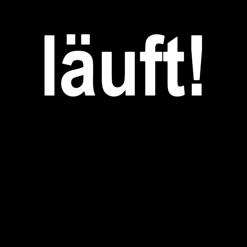 Läuft! Textdesign Kontrast