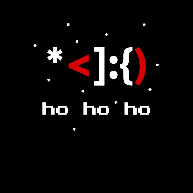 ASCII Père Noël Saint-Nicolas