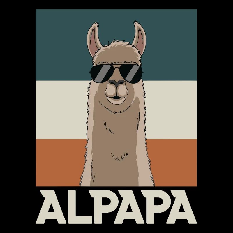 Dad Alpaca Dad Funny Llama Father's Day Gift