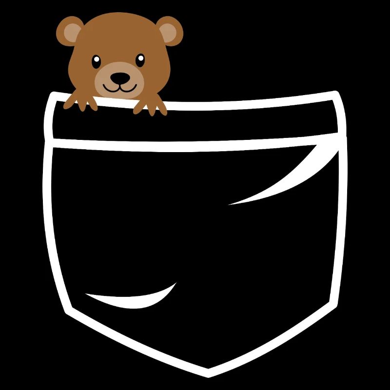 Teddy bear pockets