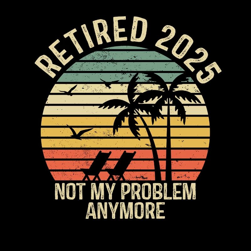 Retraité 2015 Beach Lounge chemise