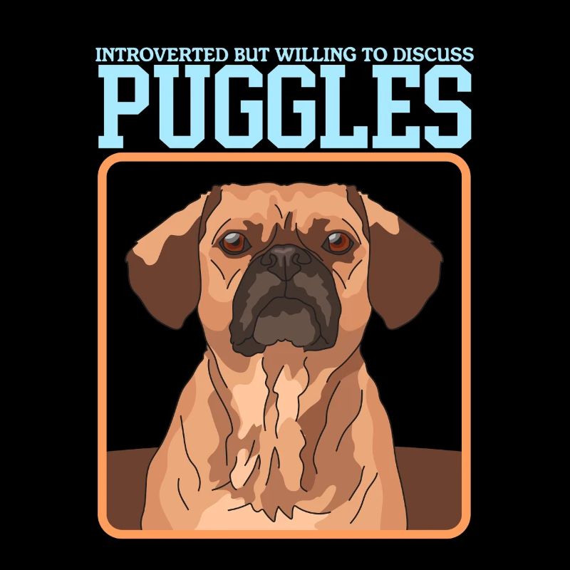 Puggle Hunde Hundebesitzer Hundehalter Geschenk