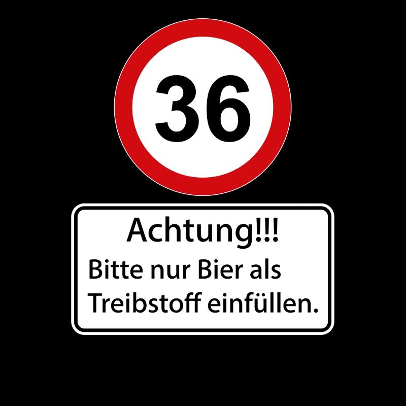 36 Caution only fill beer as fuel