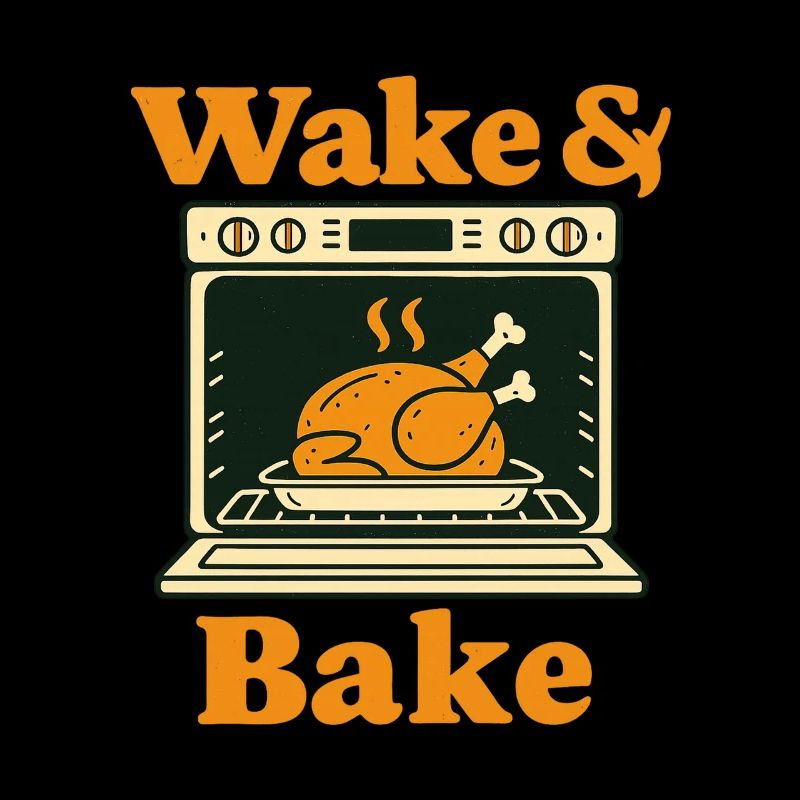 Thanksgiving Wake And Bake Drôle de Dinde