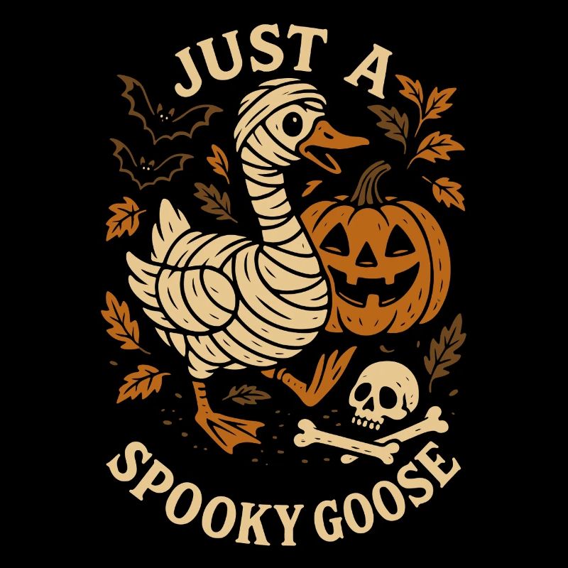 Just A Spooky Goose Halloween Costume Fun