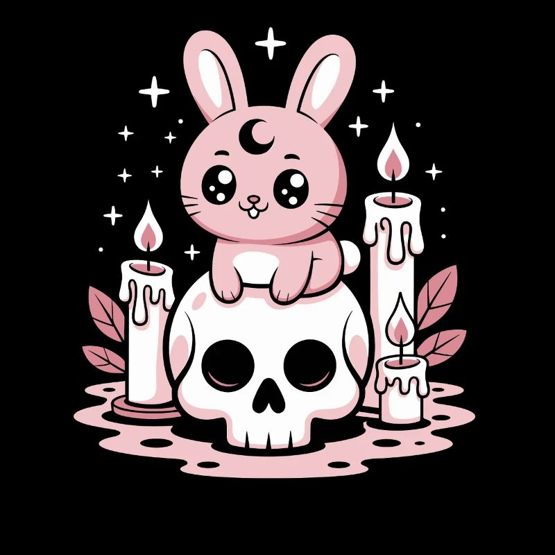 Lapin Goth Kawaii Pastel