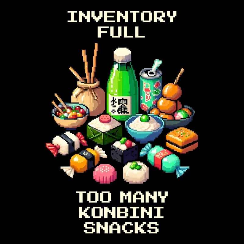 Inventory Full: Too Many Konbini Snacks | Japan