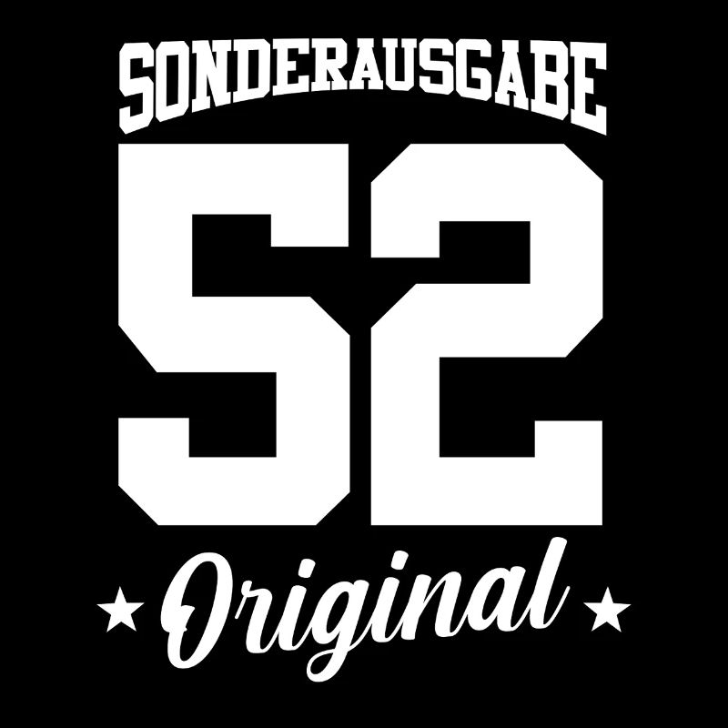 52 Geburtstag