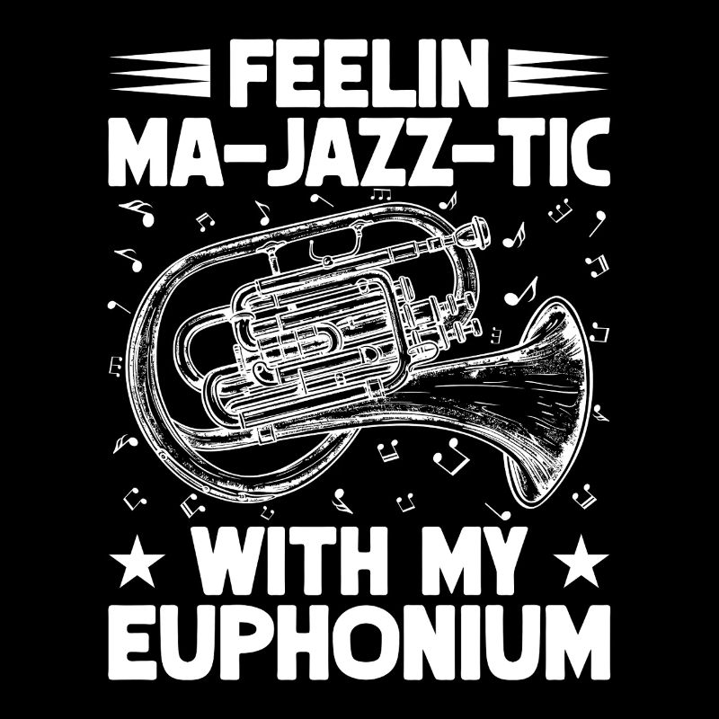 Baritone Player Feelin Ma-Jazz-Tic With Euphonium