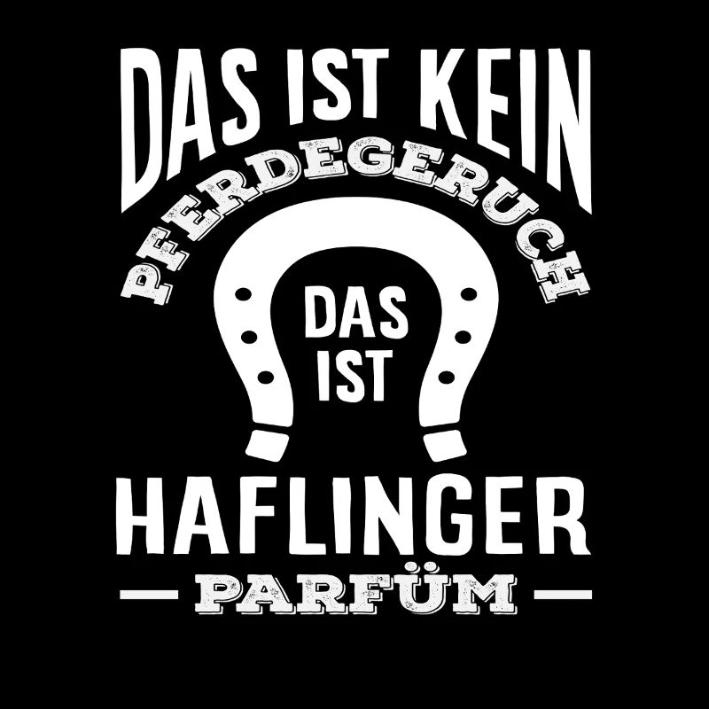 Haflinger Pony Reiten Luster Pferde Spruch