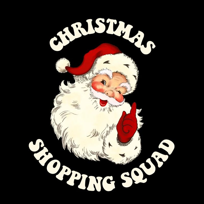 Escouade de magasinage de Noël
