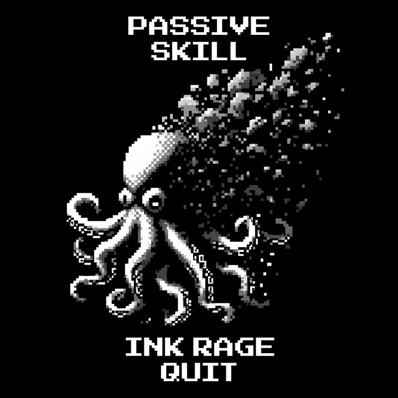 Ink Freak Out | Passive Ability Octopus Humor
