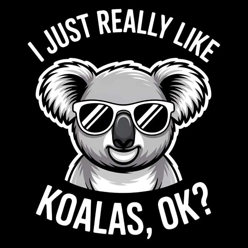 Koala Disant Koalas Drôle Koala Cadeau