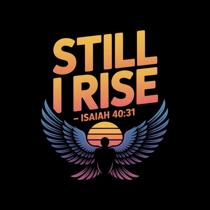 Still I Rise Isaiah 40 31 Glaube Hoffnung