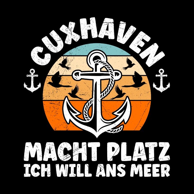 Cuxhaven MACHT PLATZ ICH WILL ANS MEER Lustig