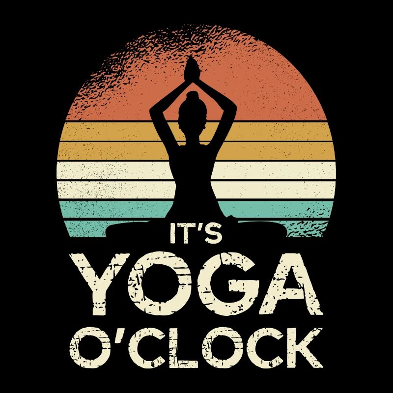 Yoga Time at sunset