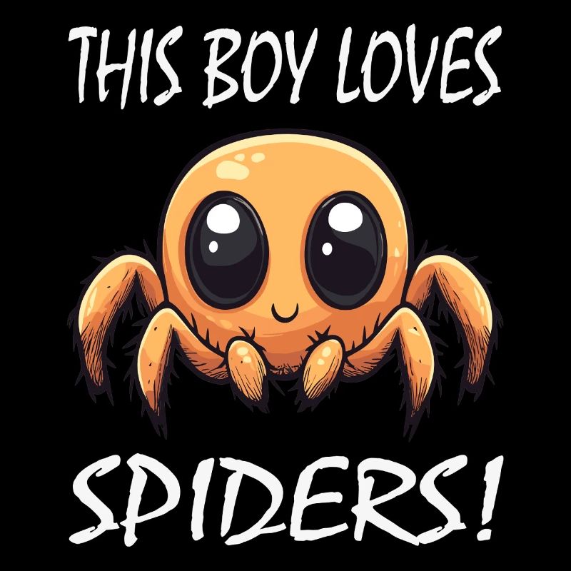 Ce garçon adore les araignées