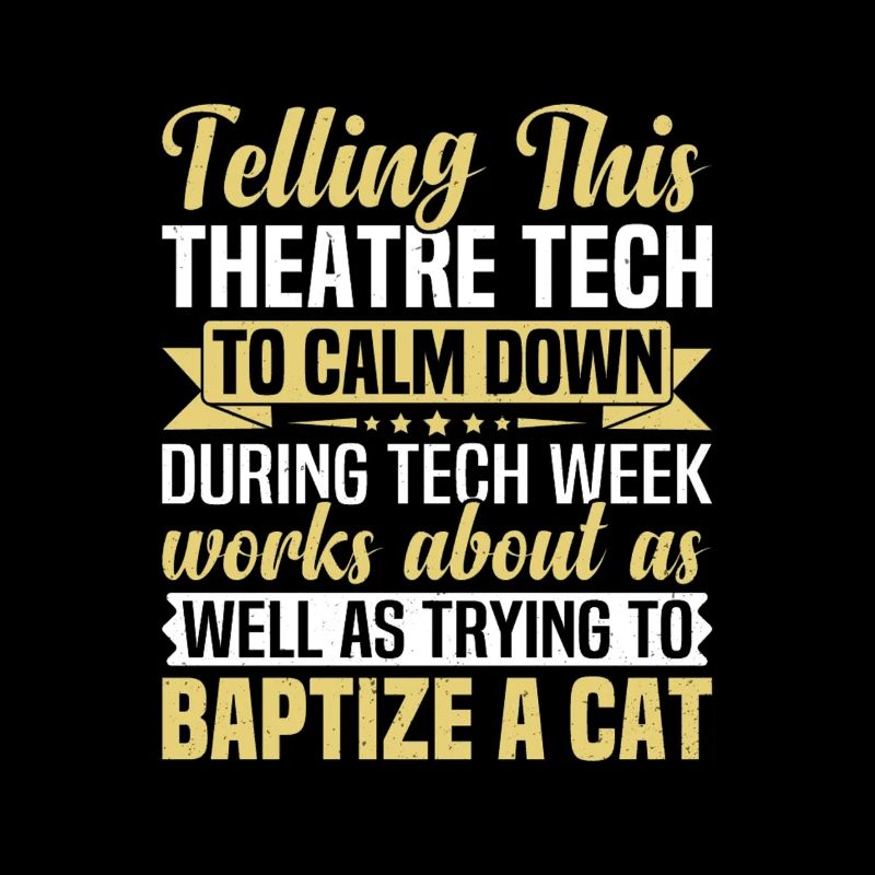  Stage Crew Theatrical Technician Lighting Crew