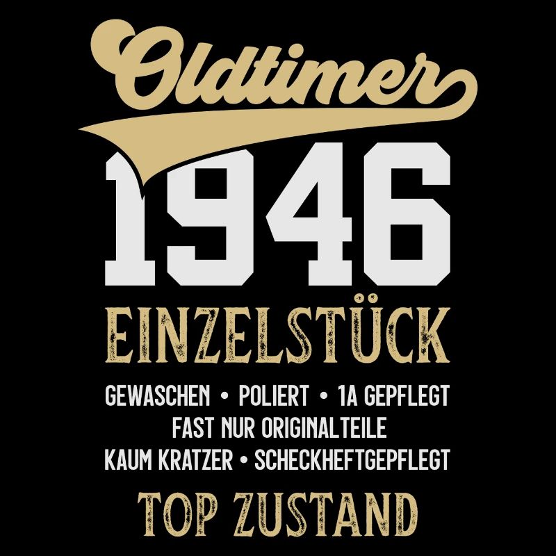 OLDTIMER 1946 EINZELSTÜCK 80. GEBURTSTAG