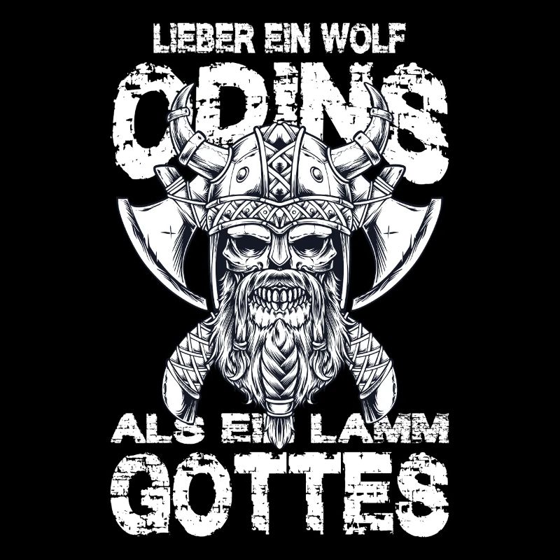 Lieber Ein Wolf Odins Als Ein Lamm Gottes Wikinger