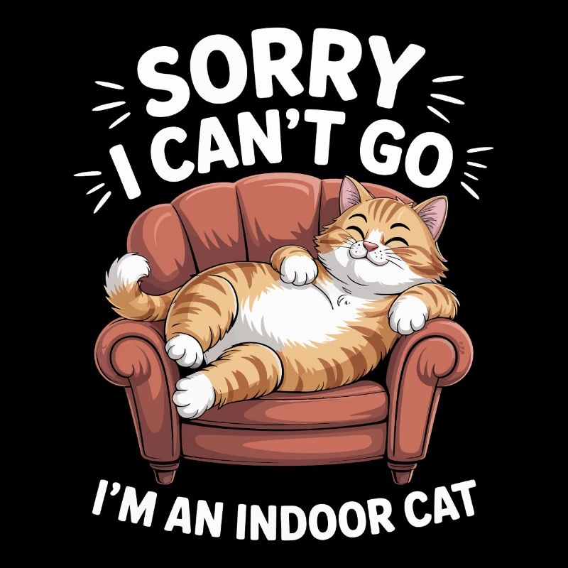 Chat domestique drôle d’intérieur