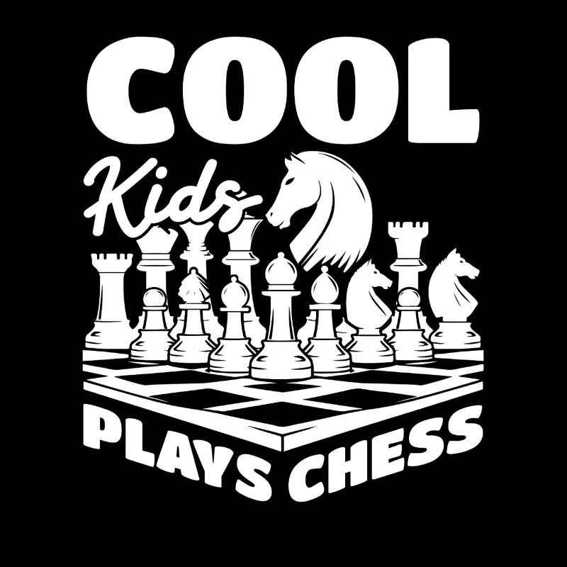 Des gamins cool qui jouent aux échecs