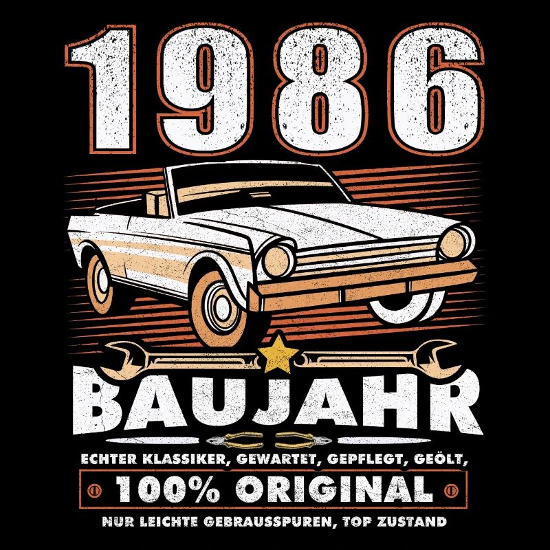 1986 Geboren Geburtstag Oldtimer