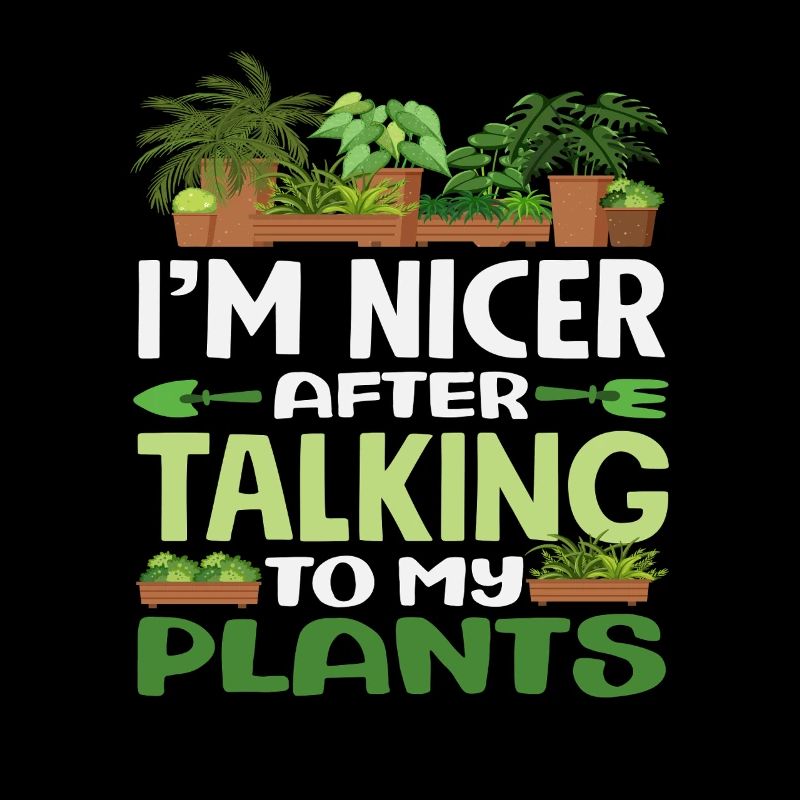 Plus belle après avoir parlé à mes plantes