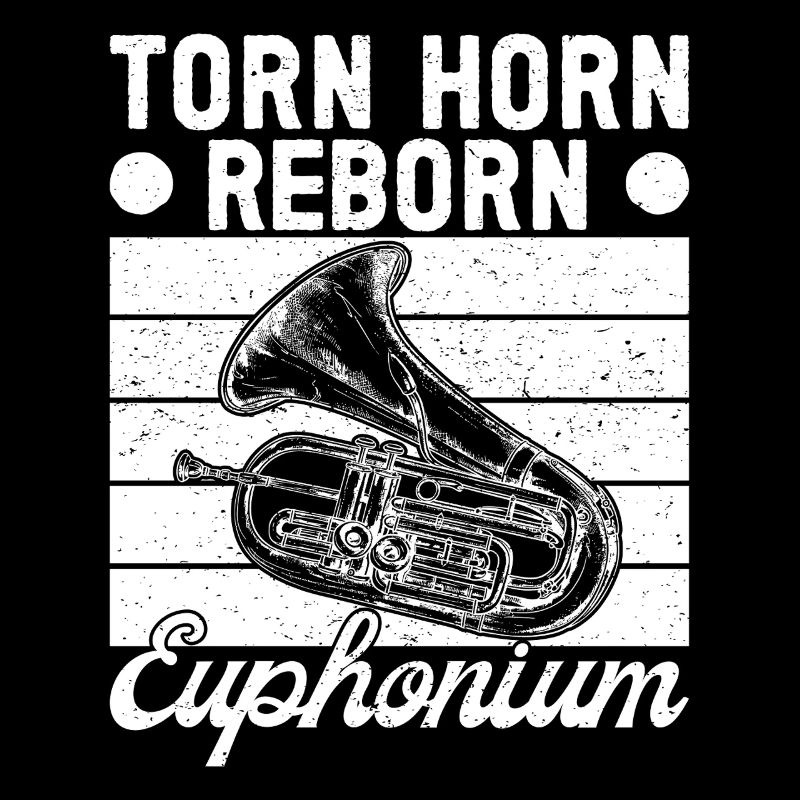 Bariton Player Torn Horn Reborn Euphonium