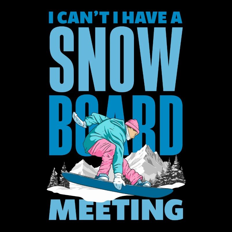 Télésiège de réunion de snowboard snowboard