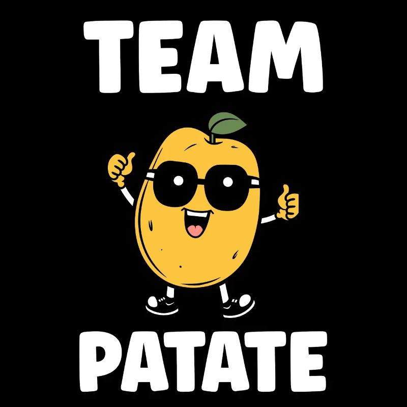 Team Potato Smiling Maskottchen