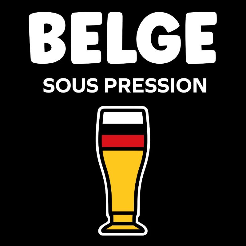 Belge Sous Pression Verre Bière