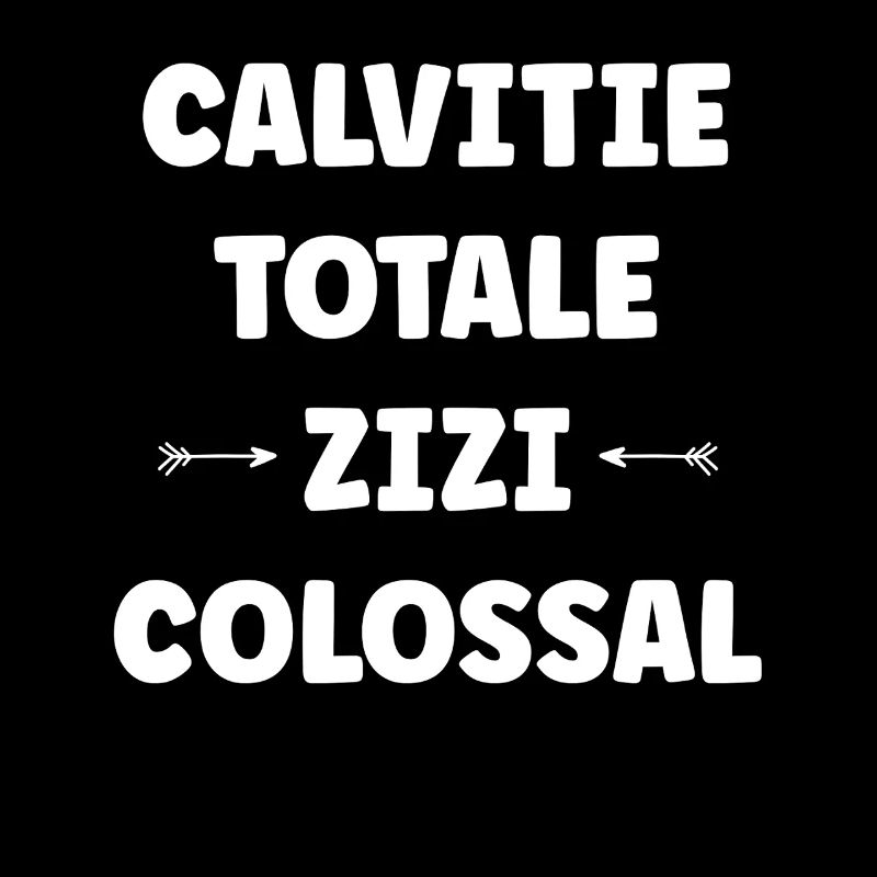 Total baldness Zizi colossal