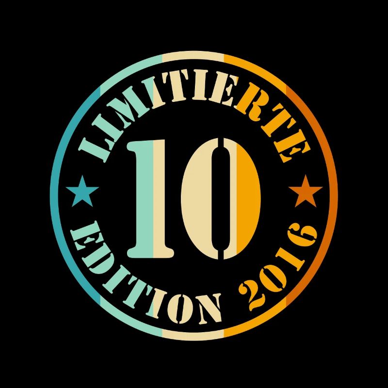 10e anniversaire Édition limitée 10 ans garçon