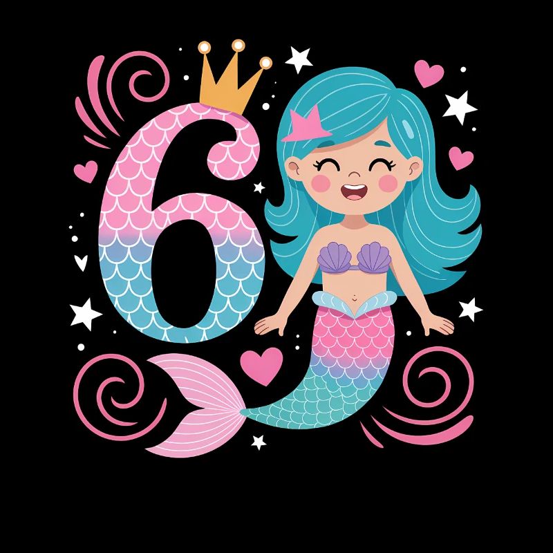 6e anniversaire de la sirène 6 ans