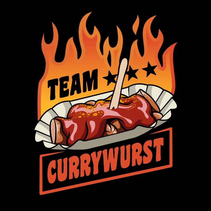Équipe Currywurst | Flammes de la restauration rapide | Culte