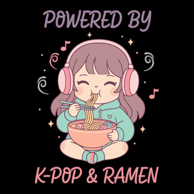 Propulsé par la K-Pop et le Ramen Kpop Musique coréenne mignonne