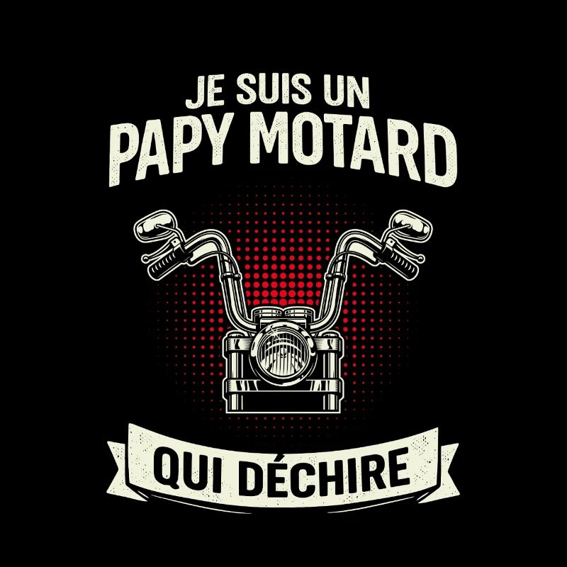 Opa-Biker, der Geburtstagsgeschenk-Idee reißt