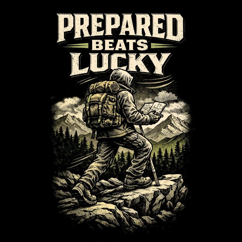 Prepper Überlebenskünstler Prepared Beats Lucky