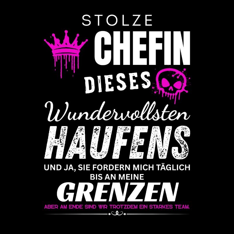 Stolze Chefin wundervoller Haufen Chefin Geschenke