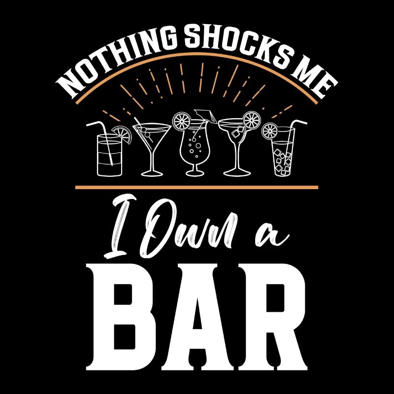 Propriétaire de pub, barman, cocktail, barmaid, bar